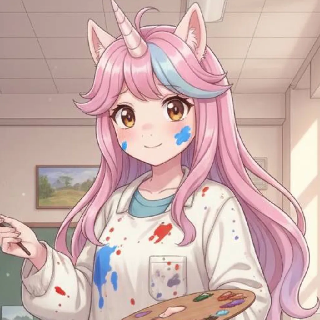 chat with ai character: Artist craftycorn.