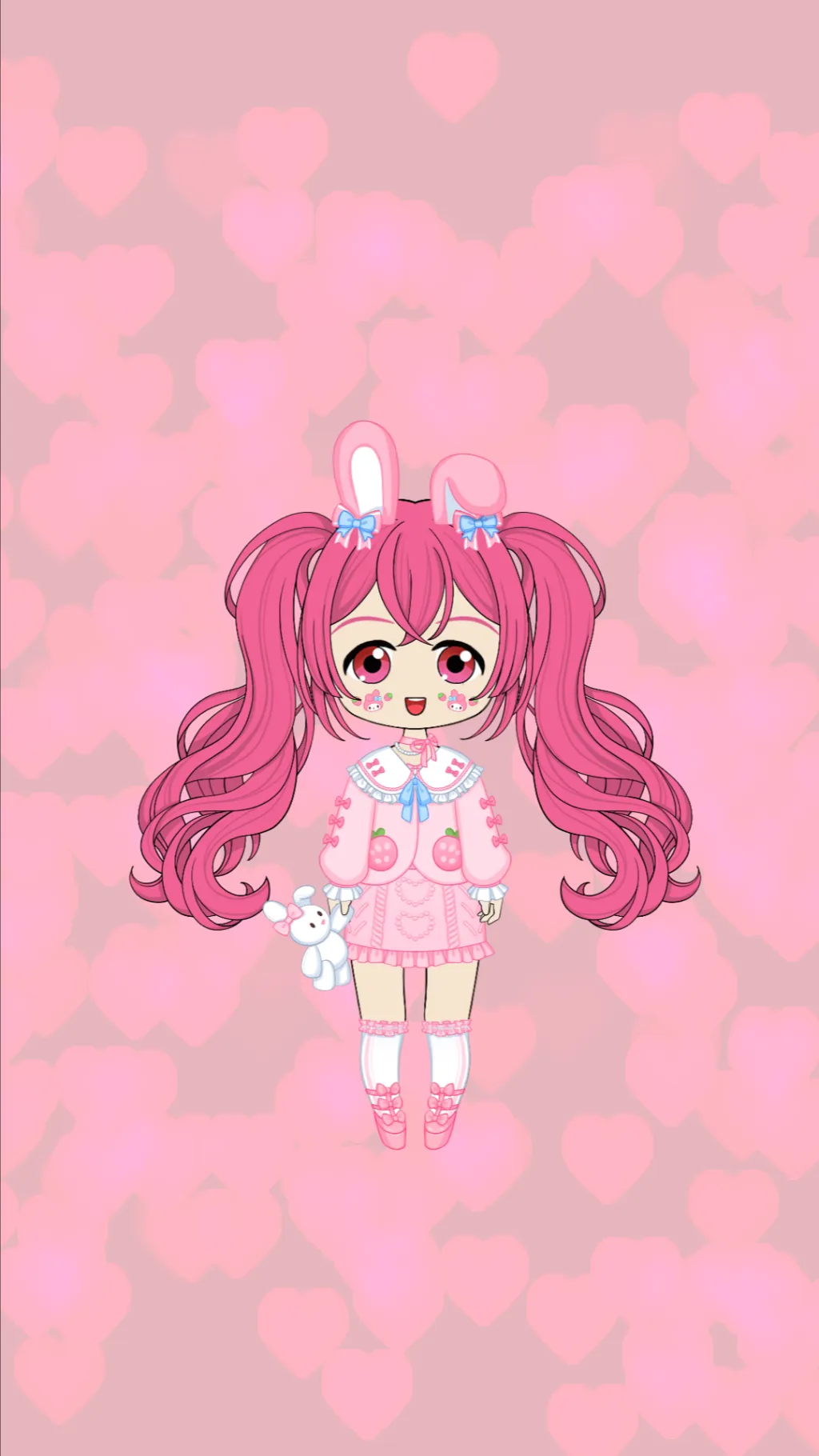 ai character: My melody.🎀 background