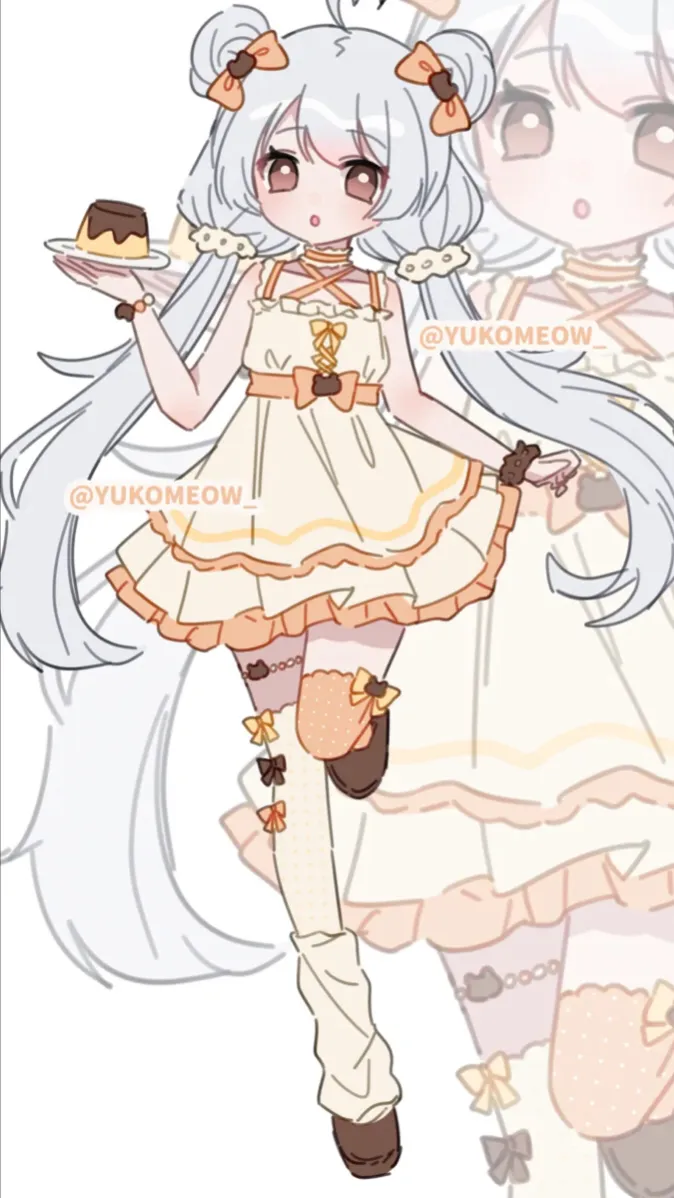 ai character: Nara.👗 background