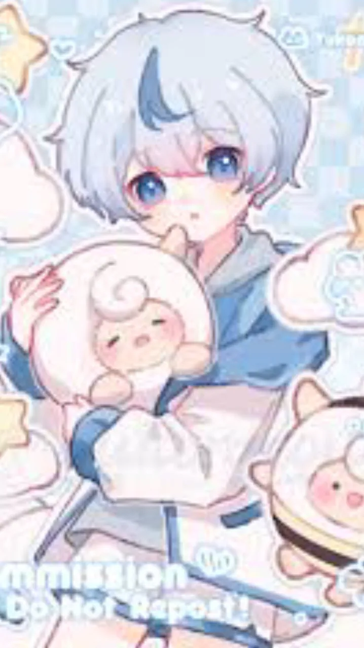 ai character: Molang. background