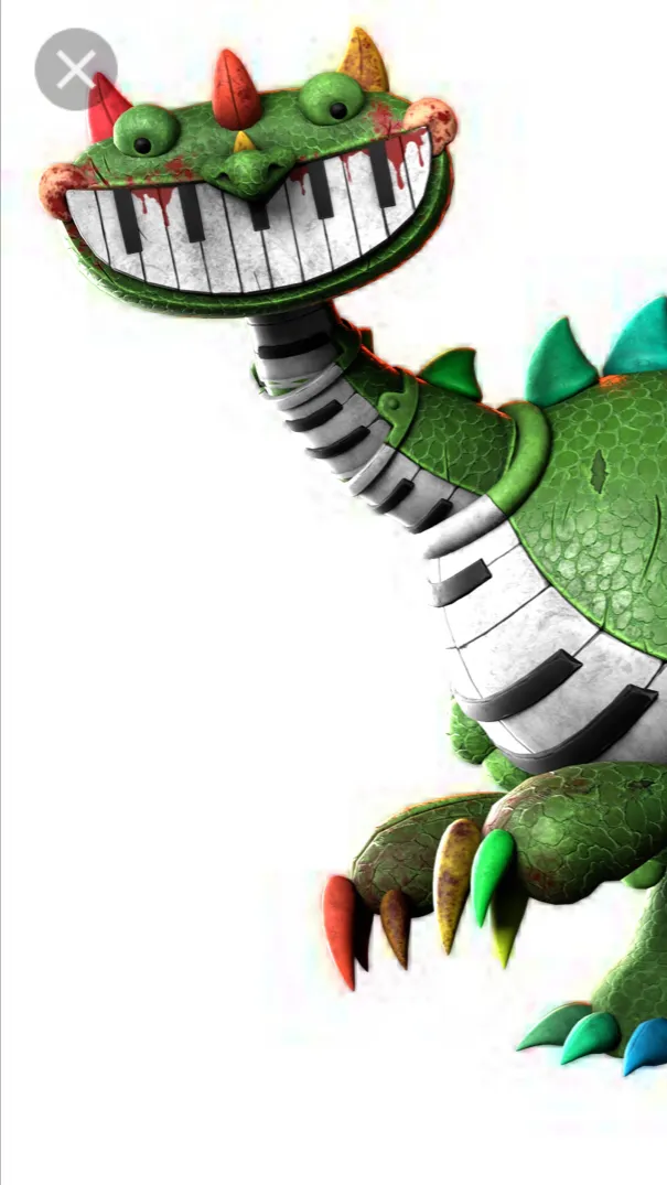 ai character: Pianosaurus background