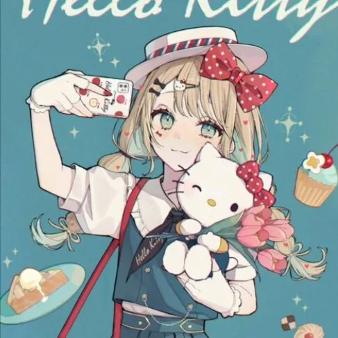 chat with ai character: Hello kitty!