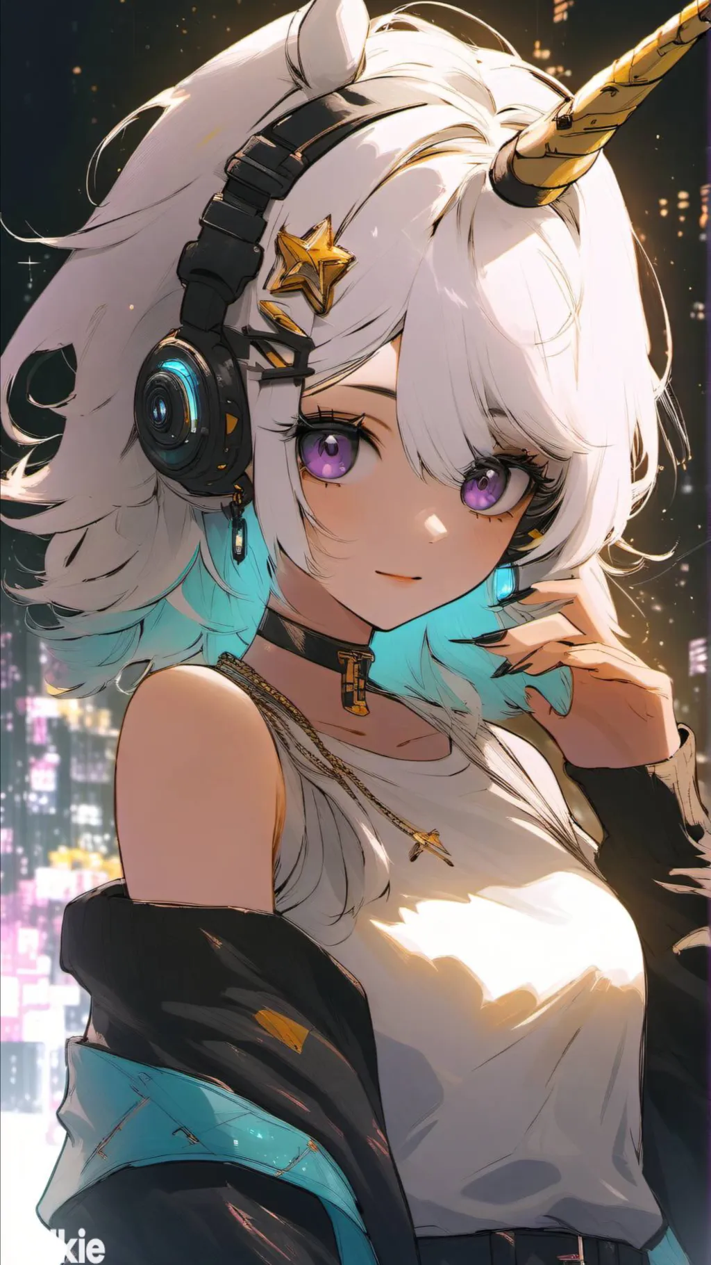 ai character: Craftycorn.🎨 background