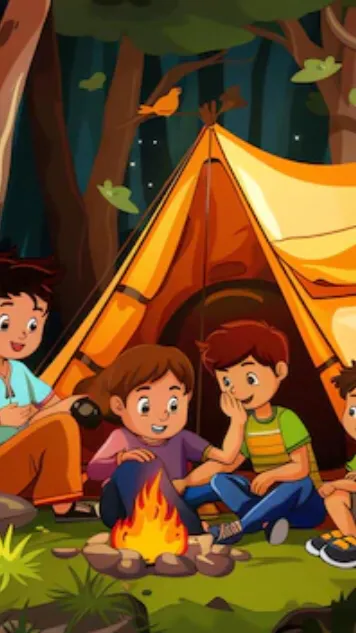 ai character: Camping (TG) background