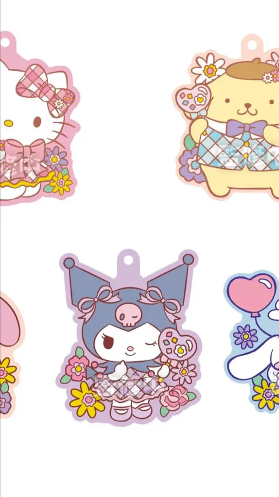 ai character: Sanrio background