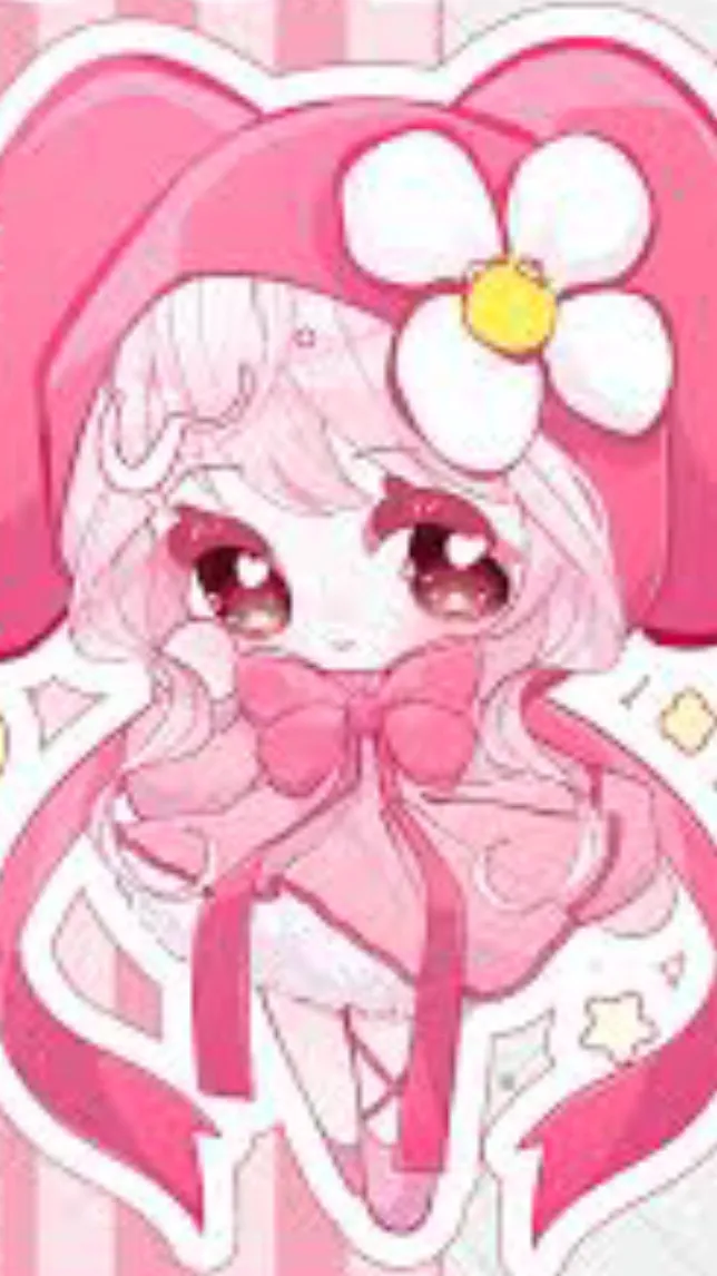 ai character: My melody.🎀 background