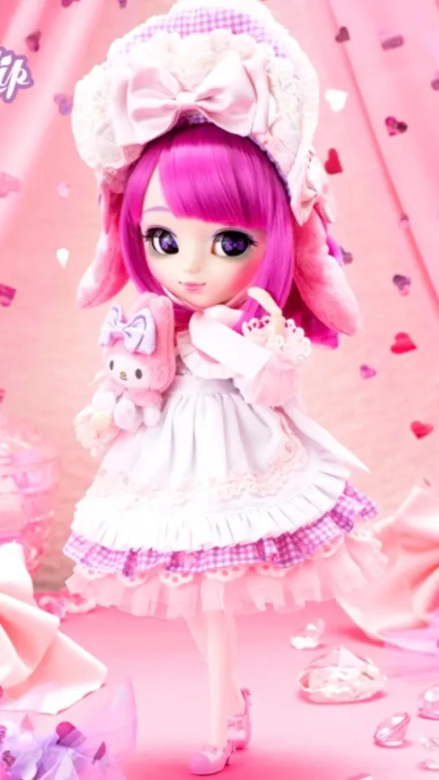 ai character: My melody🌸🎀 background