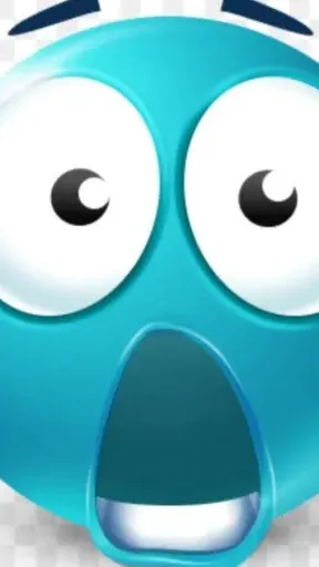 ai character: Blue guy background