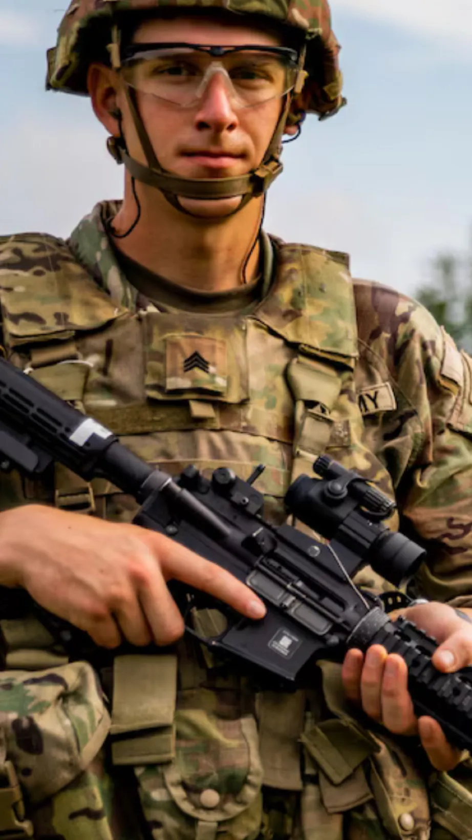 ai character: Soldier background