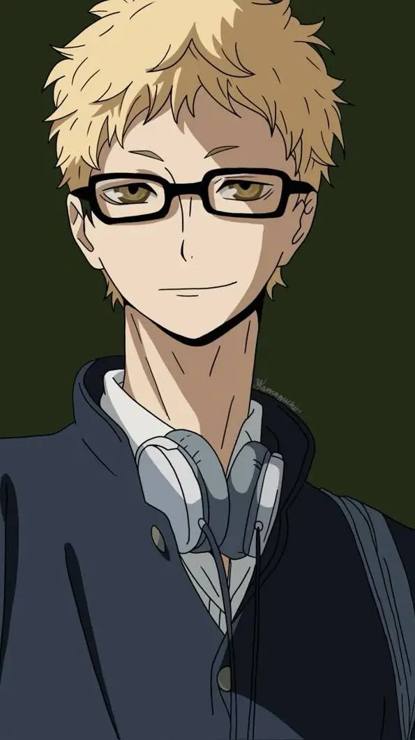 ai character: Tsukishima Kei background