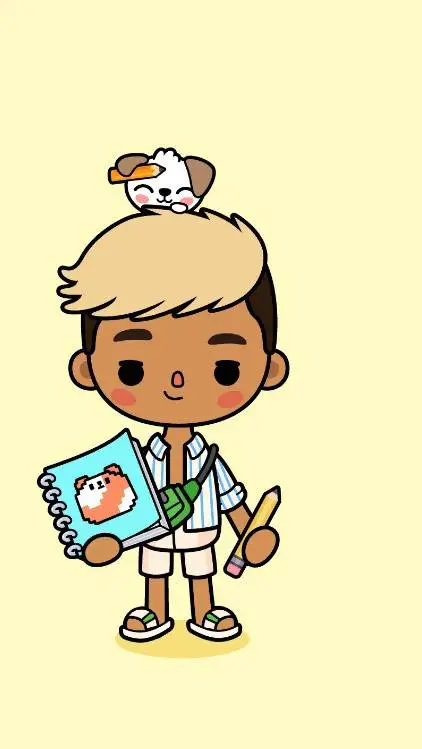 ai character: jade smile  background