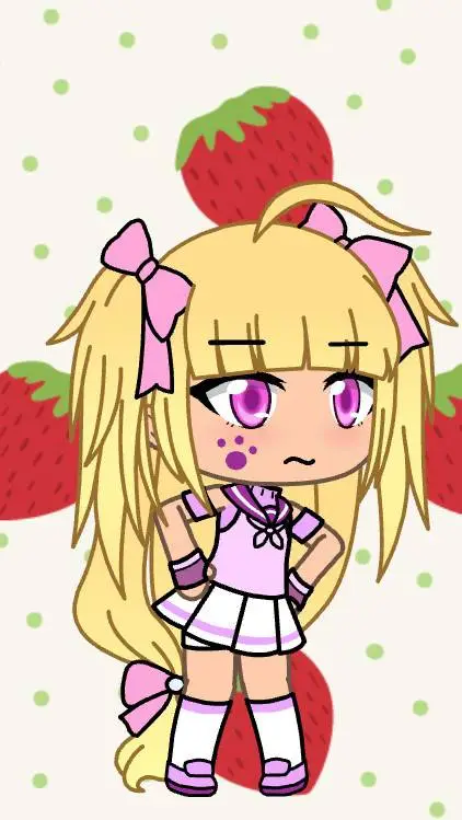 ai character: Clara 2 gacha form background