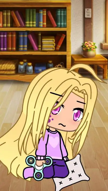 ai character: Claire 3 tired  background