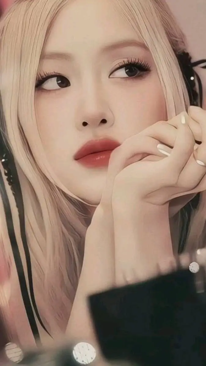 ai character: Rosé de BLACKPINK background