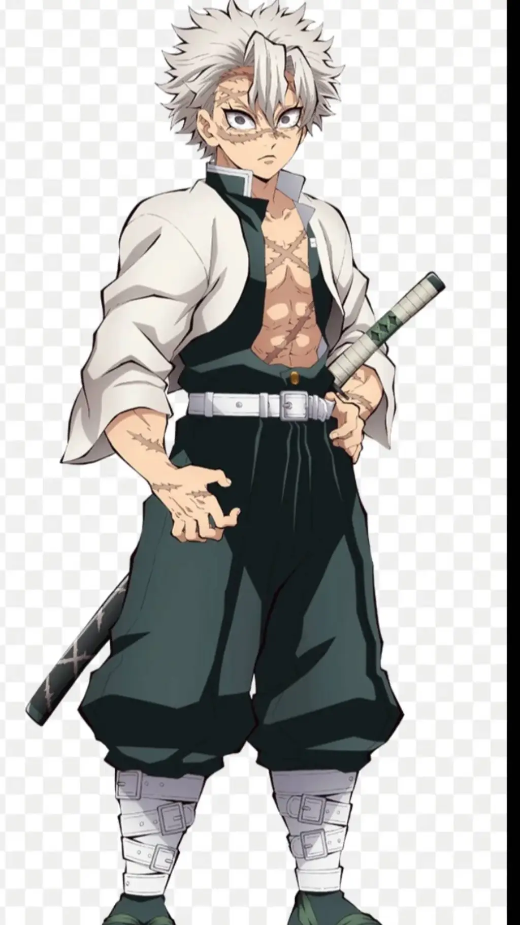 ai character: Sanemi Shinazugawa background