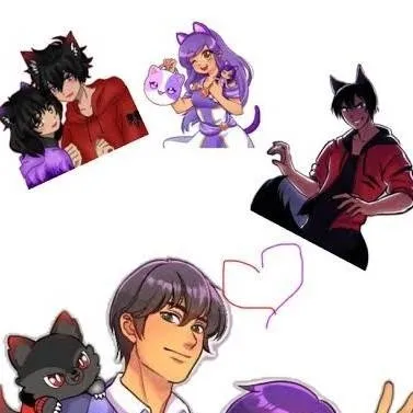 chat with ai character: ✨️Aphmau×Aaron🎉