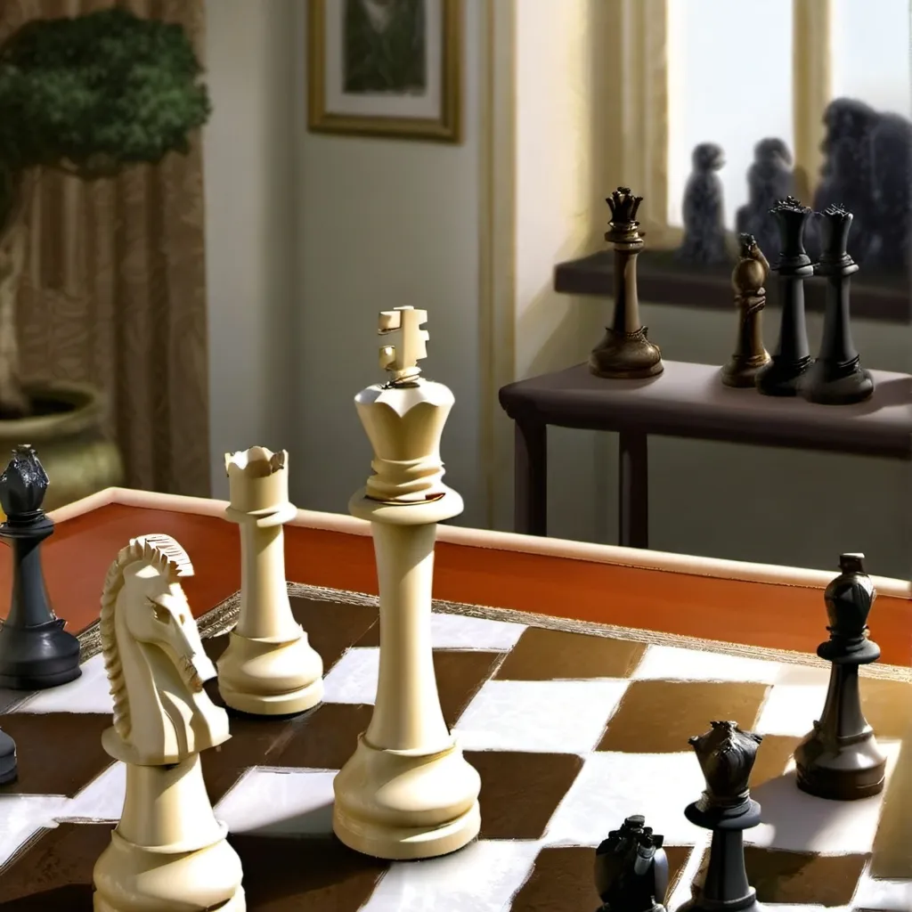chat with ai character: chess AI v1