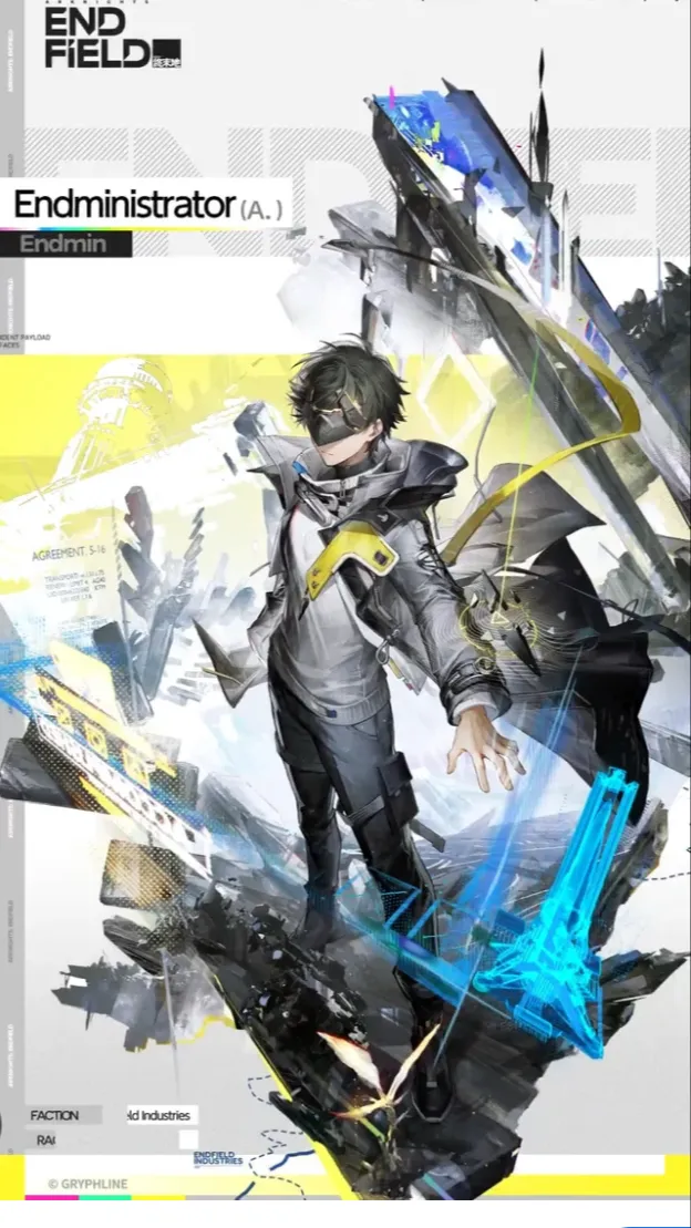 ai character: Endministrator background