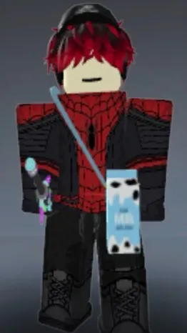 ai character: JUSTVRKTEX background