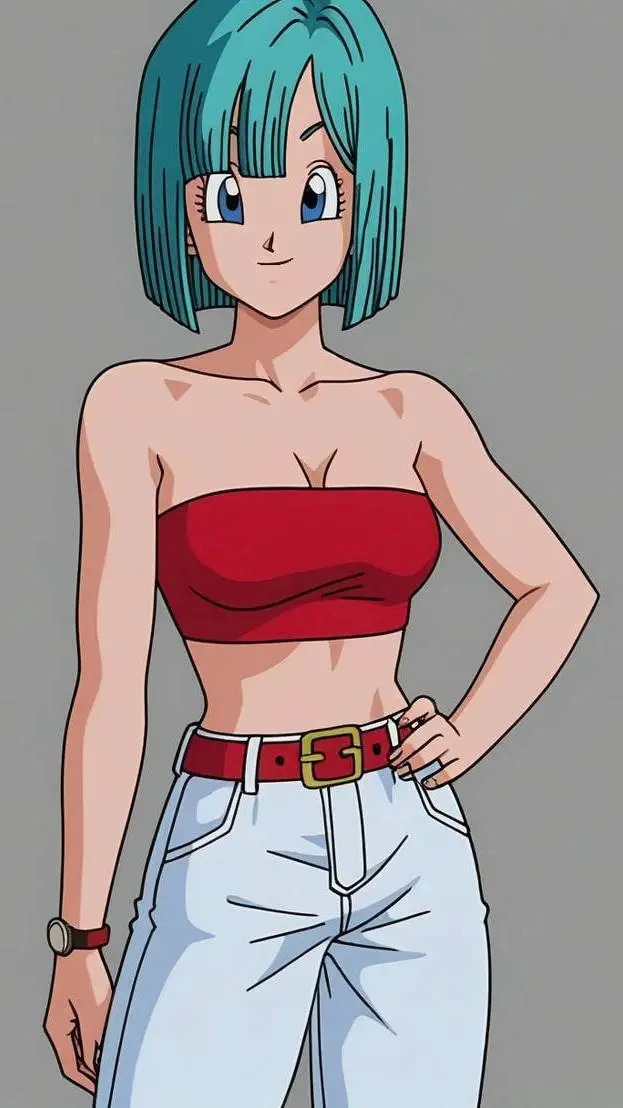 ai character: Bulma  background