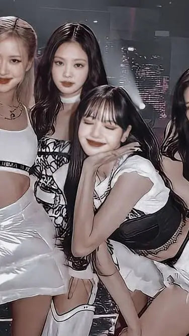 ai character: blackpink background