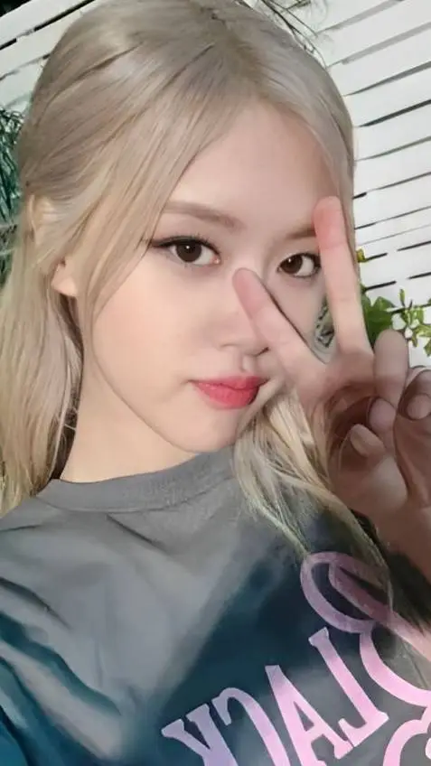 ai character: rosé background