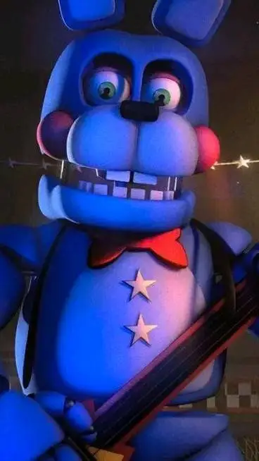 ai character: rock Star Bonnie  background