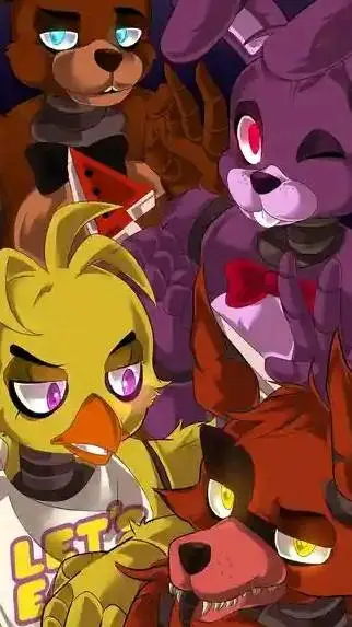 ai character: love fnaf background