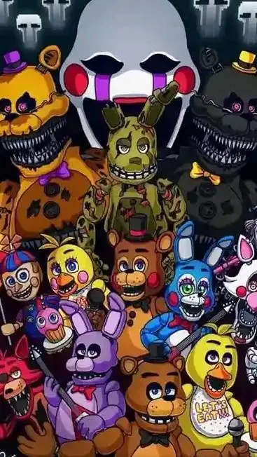 ai character: fnaf background