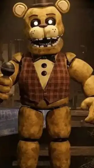 ai character: fredbear  background