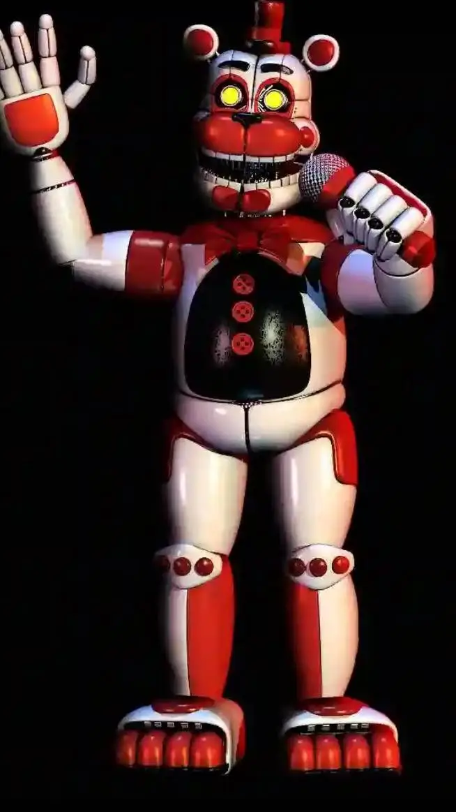 ai character: molten Freddy background