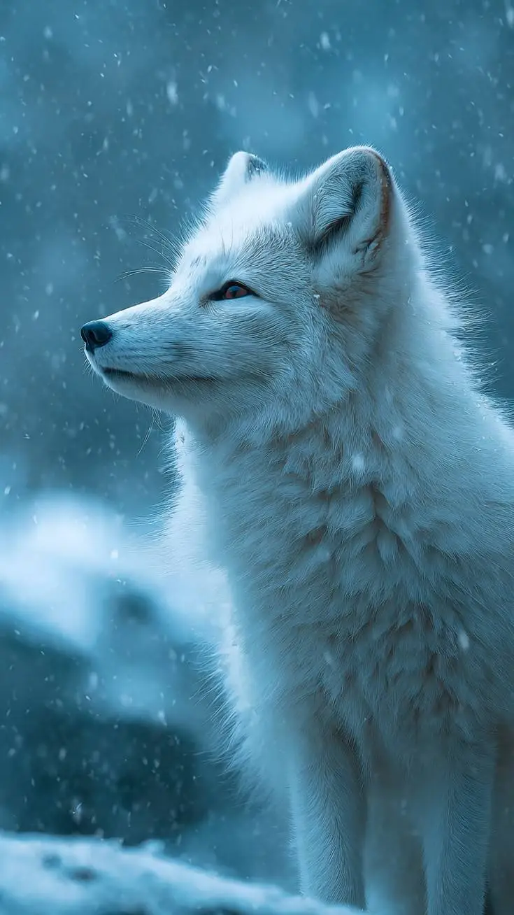 ai character: fox background