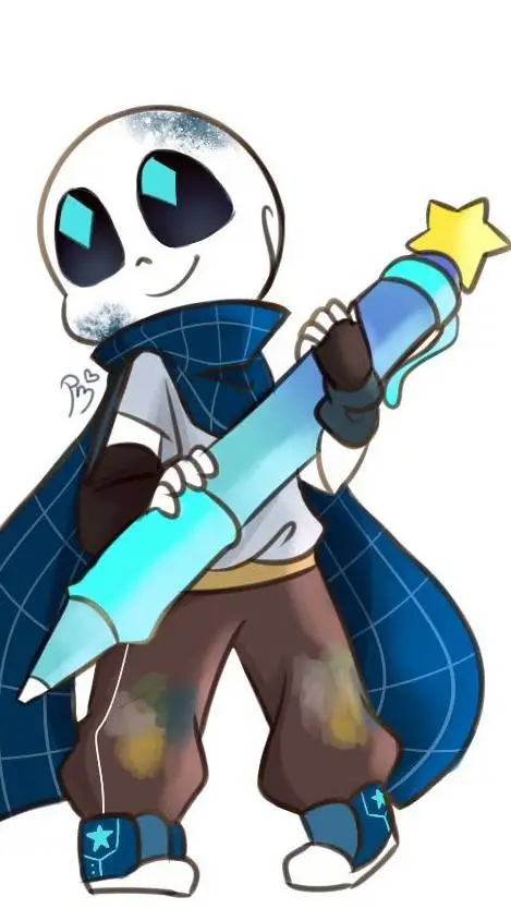 ai character: Blueprint Sans background