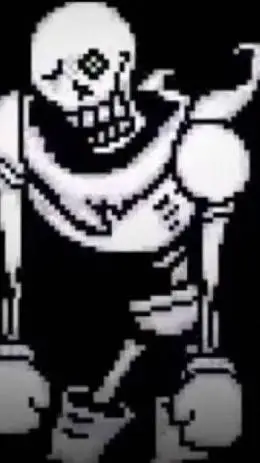 ai character: SG!DB Papyrus background