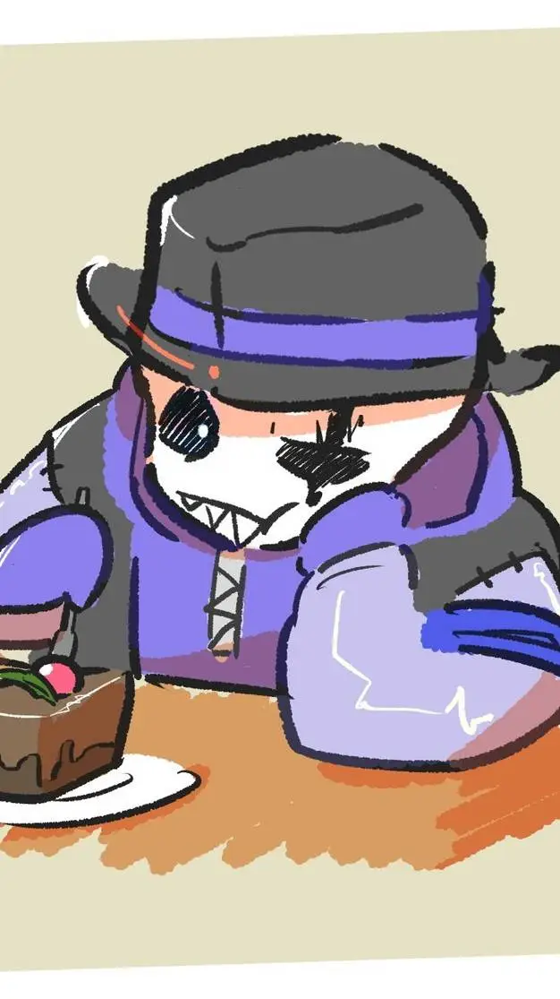 ai character: TR!SSF Sans background