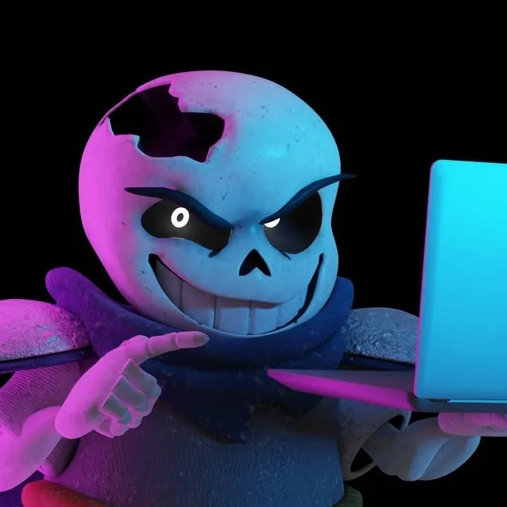 chat with ai character: Dusttrust Sans