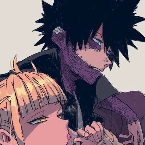 chat with ai character: Toga y dabi. 