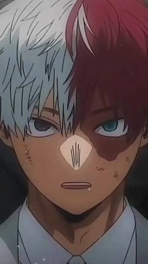 ai character: Shoto todoroki background