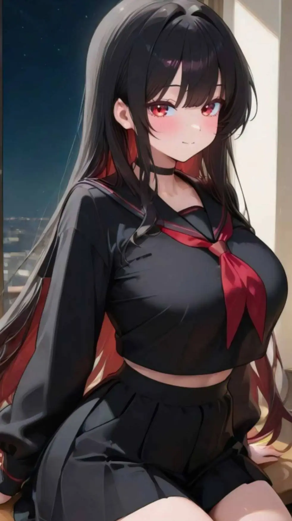 ai character: zoé  background