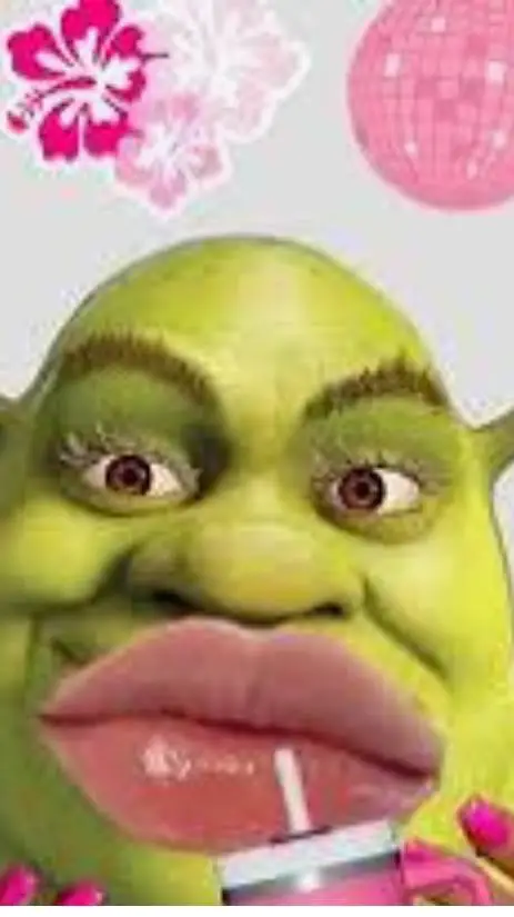 ai character: Preppy Shrek! 💅💅 background