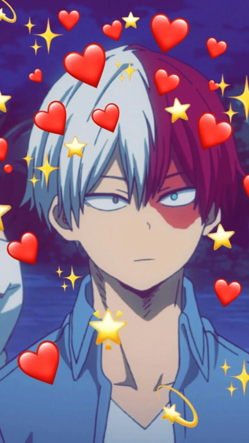 ai character: Shoto(my man)  background