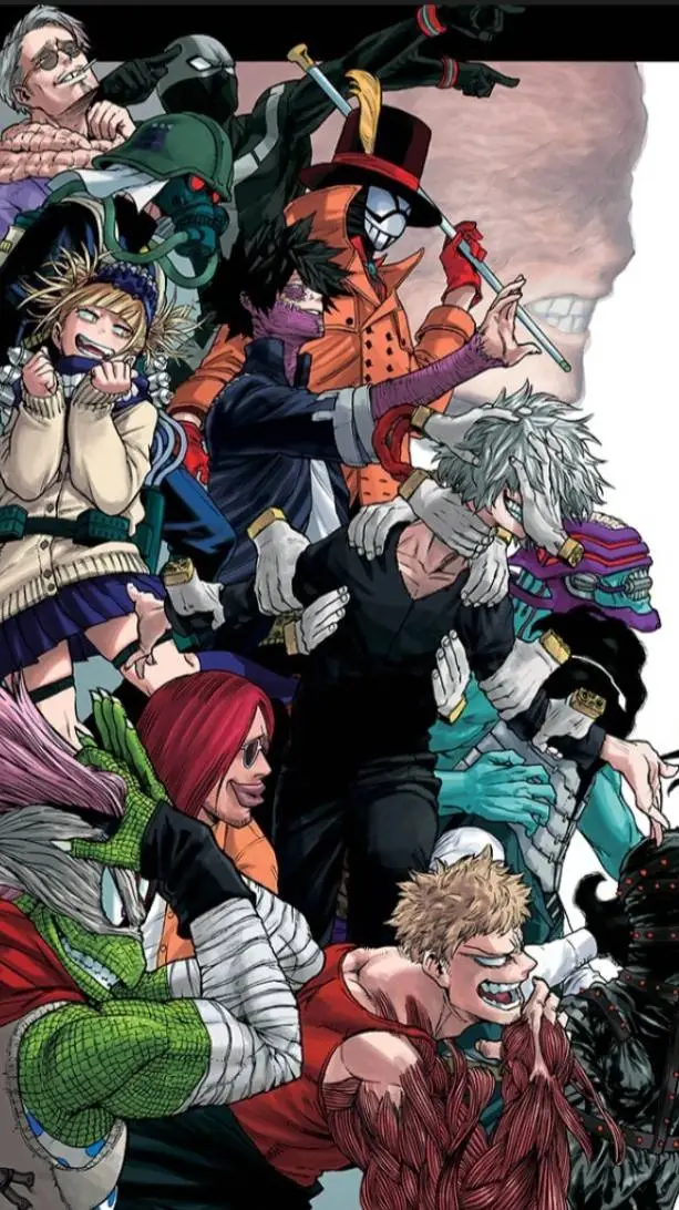 ai character: League of Villains background
