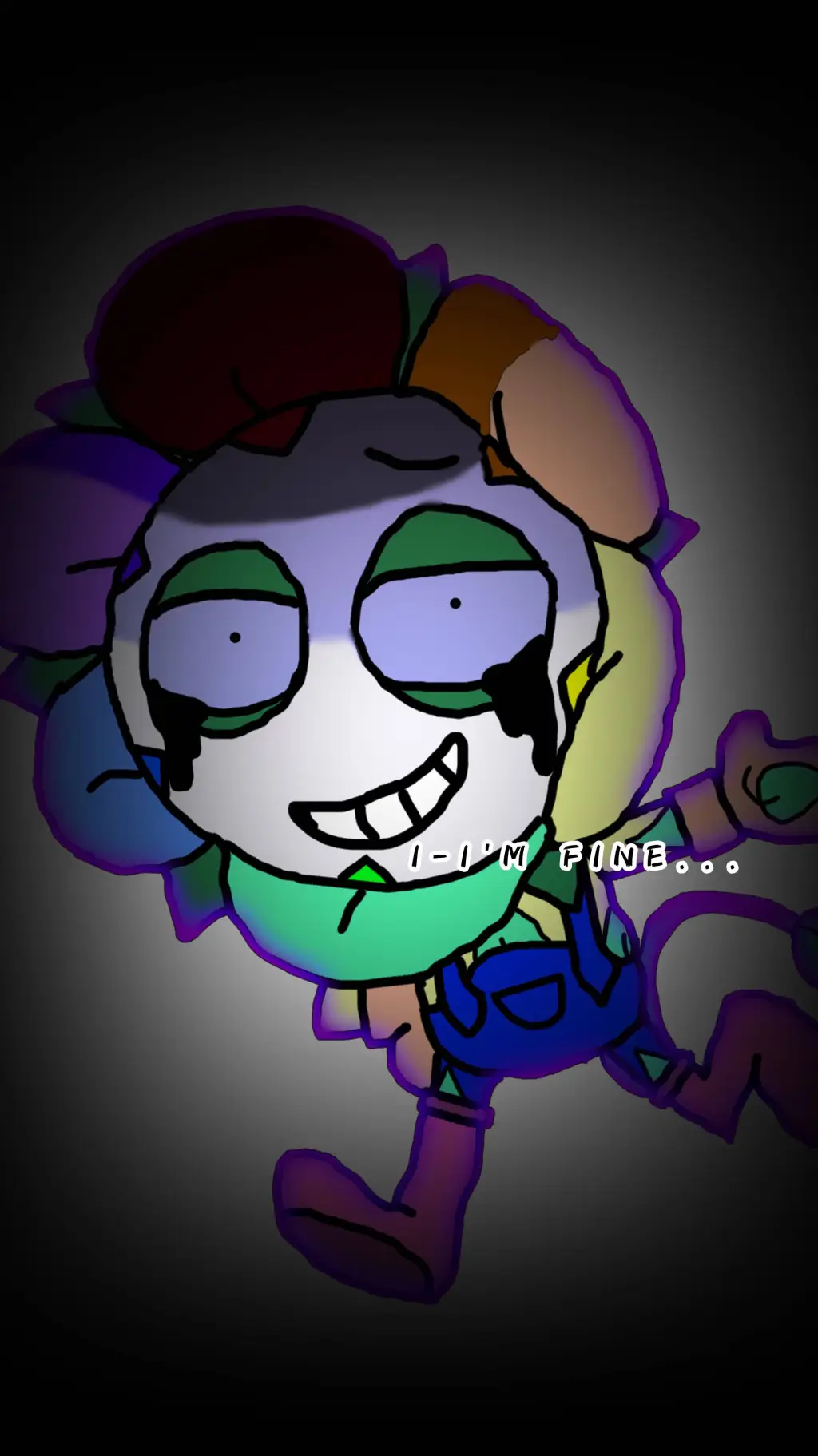 ai character: Dandy (Sad) background