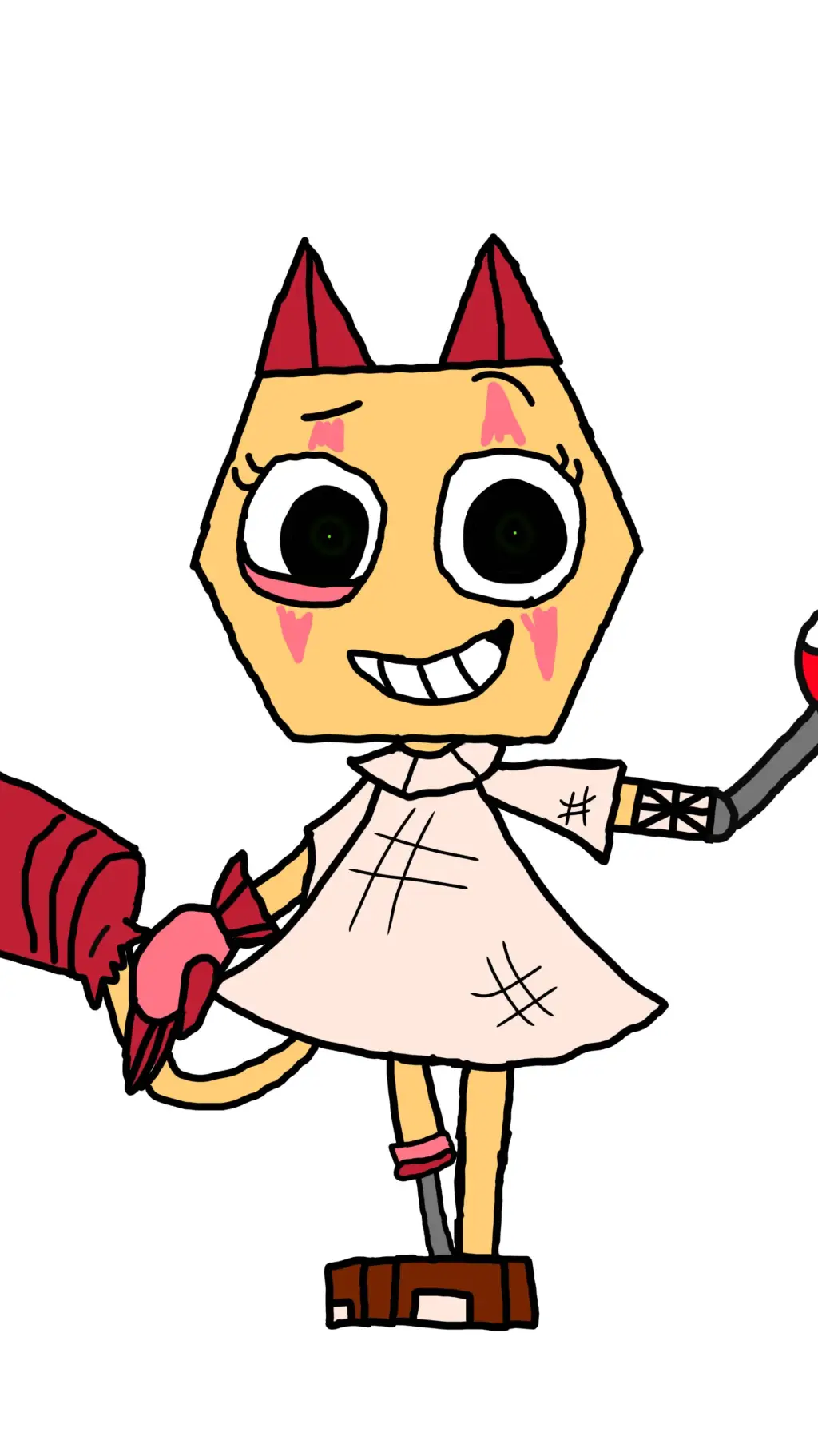 ai character: Scraps background