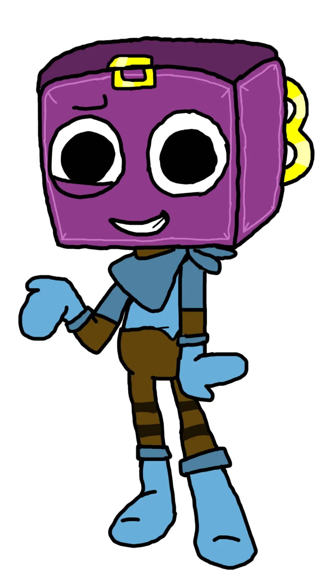 ai character: Boxten Melodila background