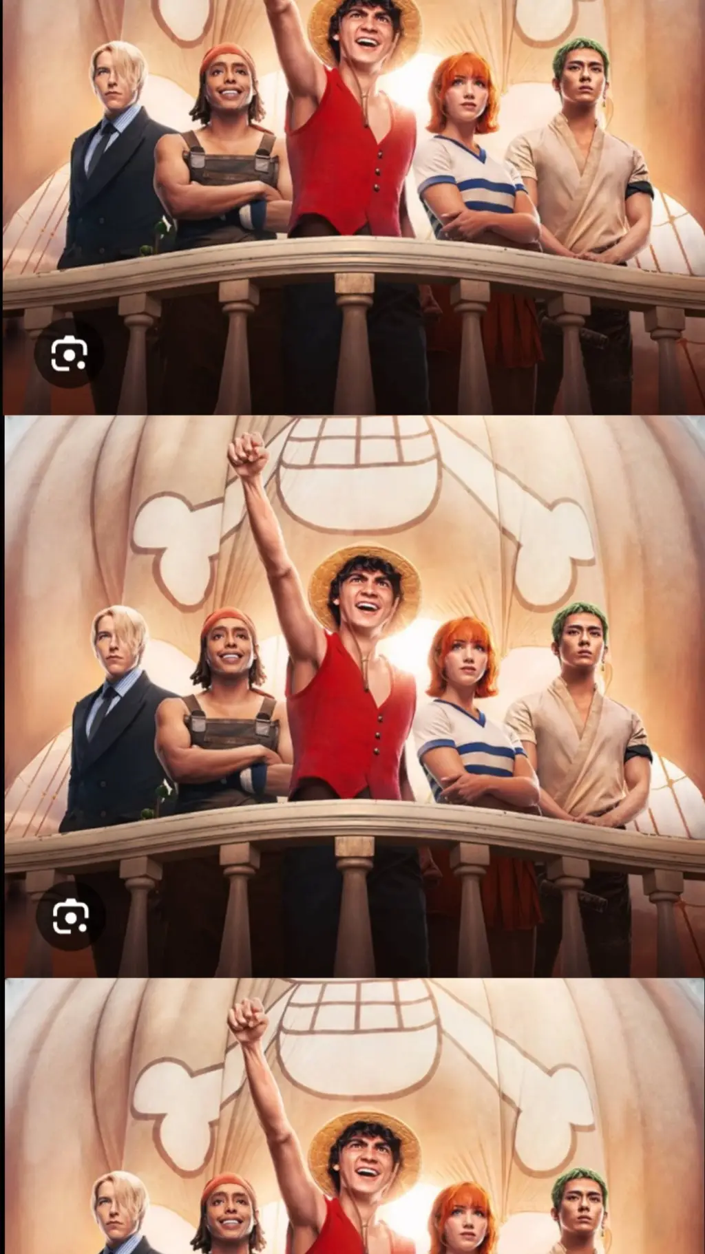 ai character: One piece background