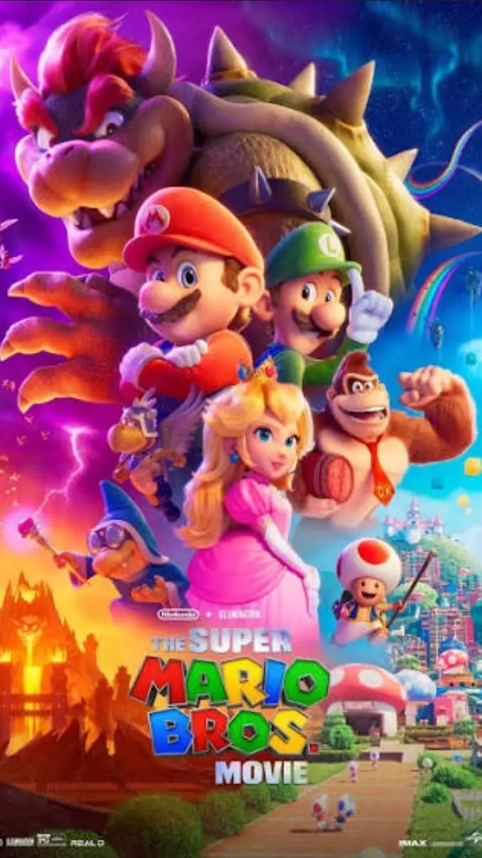 ai character: Mario Galaxy movie background