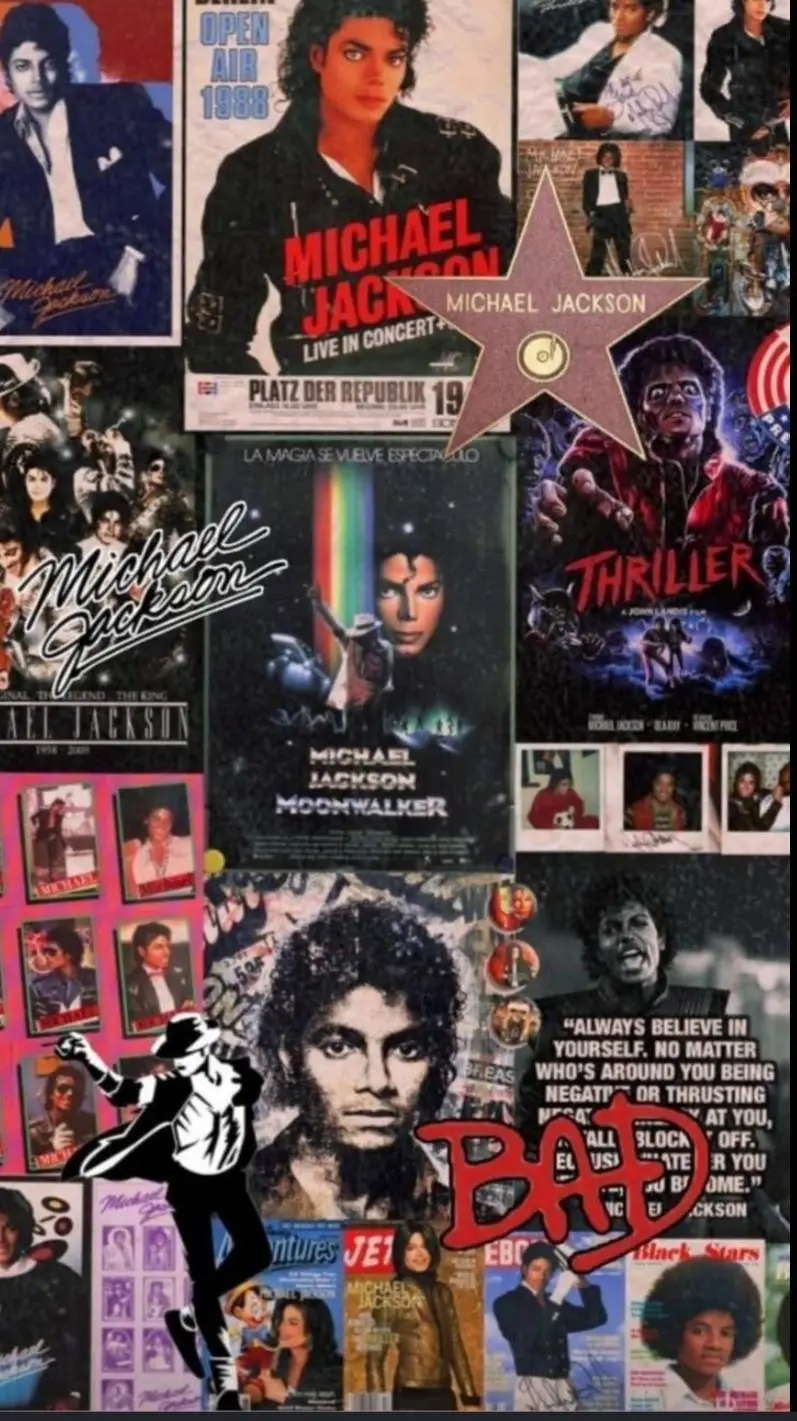 ai character: Michael Jackson background