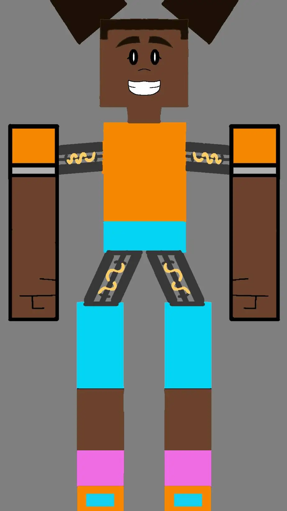 ai character: Amanda biomech background