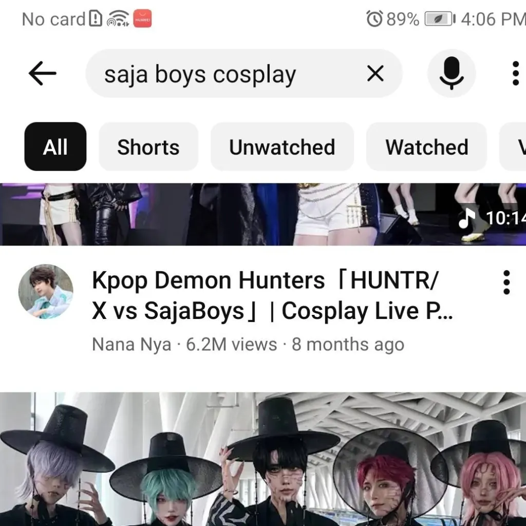 chat with ai character: Demon saja cosplay